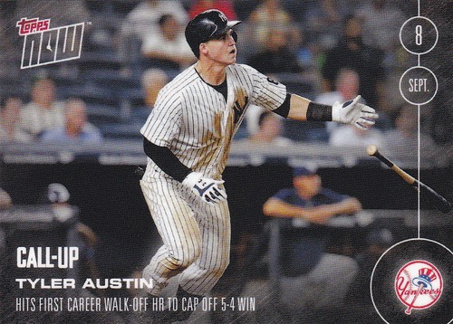 2016 Topps Now 436 Tyler Austin