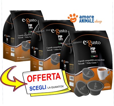 Pop Caffè Kapseln E-Gusto - Excellent   48/96/192/288 Comp. Nescafe