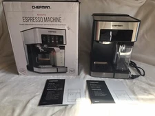 Espresso Machine Coffee Maker 1.8 Liters Barista Pro Cappuccinos Lattes Brewing