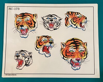 Spaulding and Rogers Tattoo Flash Sheet NC-173