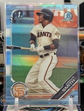 2019 Bowman Chrome Draft Armani Smith 1st Bowman Sky Blue Refractor !! 5M
