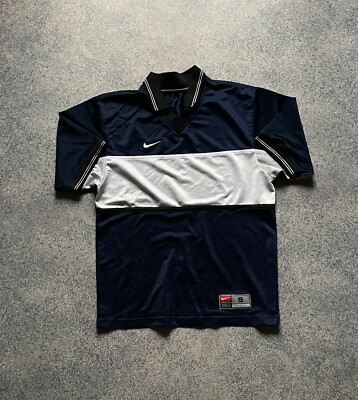 90s NIKE FOOTBALL shirt NIKE ナイキ NIKE VINTAGE TEMPLATE 1990's FOOTBALL SHIRT #10 NIKI BLUE JERSEY