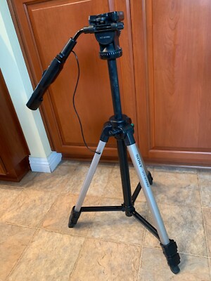 SONY VCT-870RM Full Size Tripod W/ Remote Control Handle - PARTS ONLY