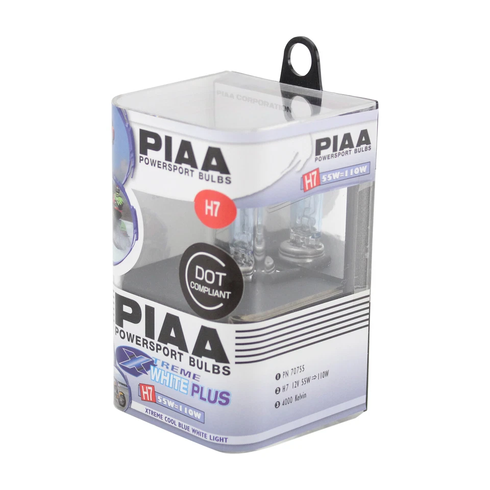 Piaa H7 XTreme Blanco Plus Bombilla Halógena Individual 55W 110W 70755 Foto 4 de 4