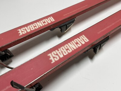 Vintage Fischer RC4 Vacuum Technic SL skis red 195cm Marker M46