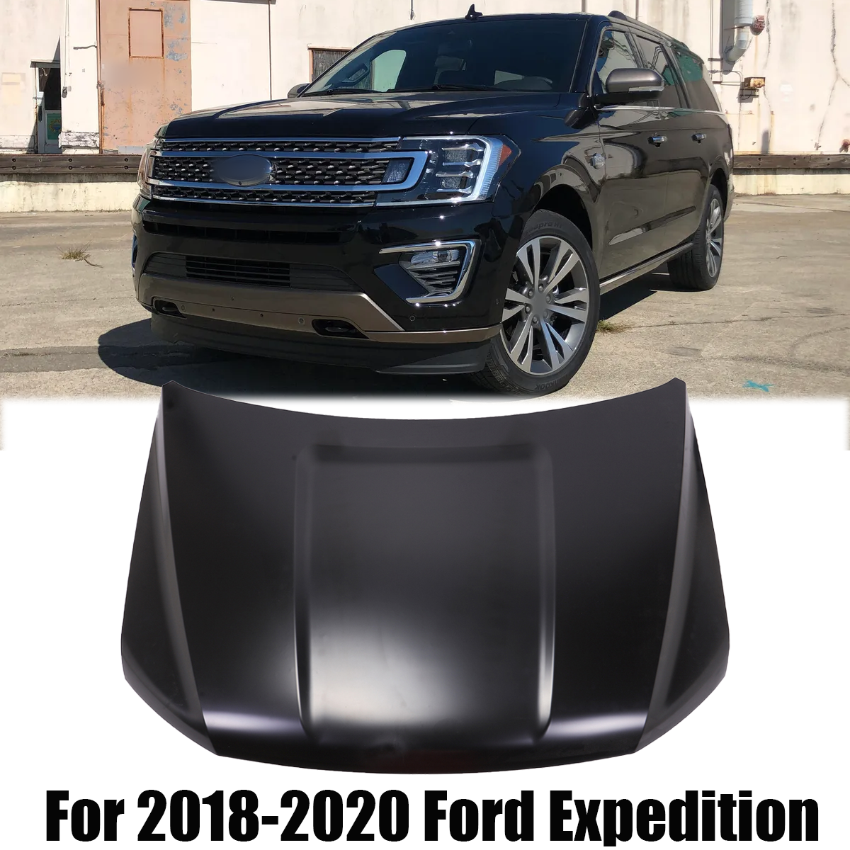 Front Hood Front Panel For Ford Expedition 2018 2019 2020 2021 2022 Aluminum