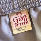 Graff Women's Size 14 Petite Straight Casual Midi Skirt Light Purple Vintage — photo 8