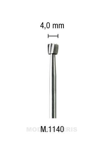 PG MINI M.1140 Fraise Acier Cône Rohr 4,0mm 8011017090122 | eBay
