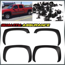 Fender Flares Fit For GMC Sierra Chevy Silverado 99-07 Matte Factory Style 4PCS