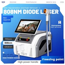 Portable Diode Laser Machine 755 808 1064 Permanent Painless Laser Hair Removal