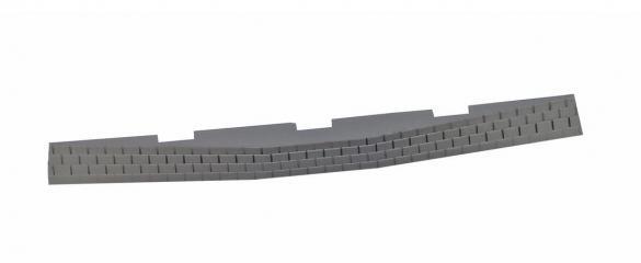 Socle ballast Piko 55443 pour cacher moteur aiguillage courbe gauche HO