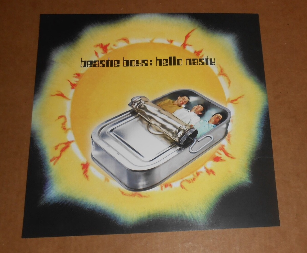 Beastie Boys Hello Nasty Poster 2-Sided Flat Square 1988 Promo 