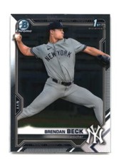 2021 Bowman Draft #BDC-118 Brendan Beck Chrome