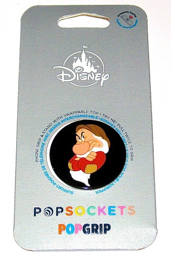 Grumpy POPSOCKETS Disney Park Authentic iPhone Case Pop Grip ✿ Swap your style! - 第 4/6 張圖片