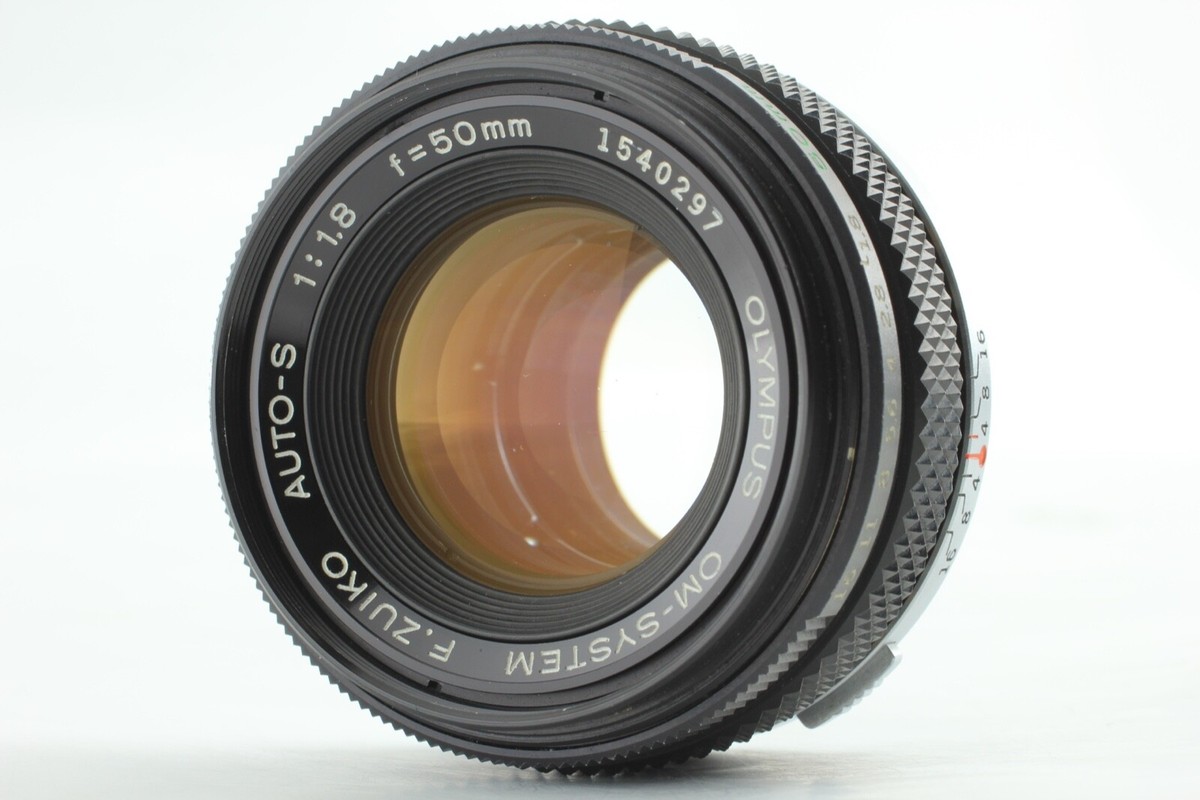 Exc+5】 Olympus OM-1 Film Camera w / F.Zuiko Auto-S 50mm F