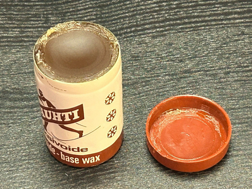 VAUHTI SKI WAX Made in Finland UNUSED Cross Country Downhill Skiing NOS - Picture 5 of 6