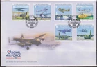 GB - ISLE of MAN 2008 RAF 90th Anniversary/Airplanes/Aircraft SG 1406-1411 FDC