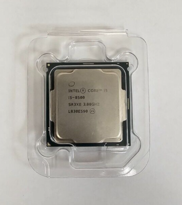 Intel Core i5-8500 CPU 3.00GHz Processor 6-C/6-T 65W 9MB 8GT Intel Core i5-8500 CPU 3.00GHz Processor 6-C/6-T 65W 9MB 8GT