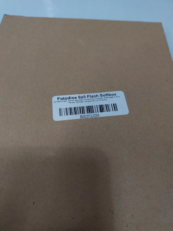 Fotodiox Flash Soft Box 6x8" Foldable Universal Canon, Nikon, Olympus, Sony ... - Image 2 of 4