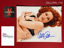 Gillian Anderson autographed signed 8x10 photo The X-Files JSA COA Dana Scully