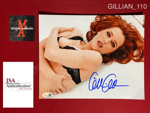 Gillian Anderson autographed signed 8x10 photo The X-Files JSA COA Dana Scully