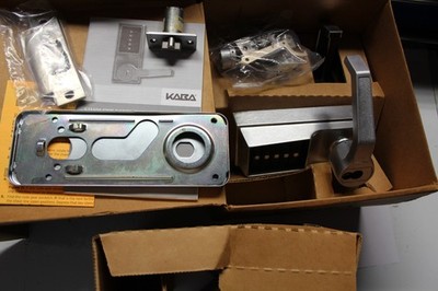 KABA Simplex LR1021S26D41 Push Button Lever Lock Satin Chrome Key Override