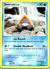 Snorunt 75/99 Common Arceus 2009 LP on eBay