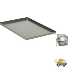 Metal Dog Crate Replacement Pan; 36 inch