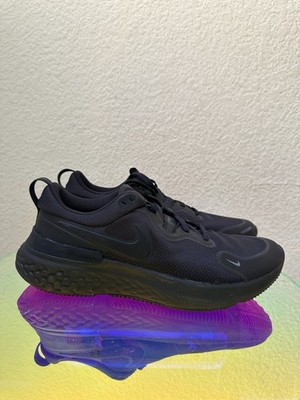 Nike React Miler 2 Black Mesh Running Shoes Men s Size 10