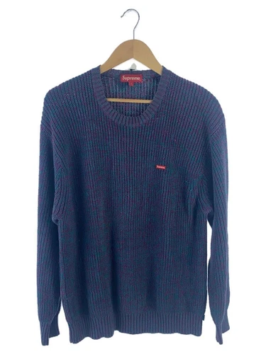 Pull Supreme bleu marine L occasion