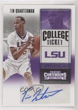 2016 Panini Contenders Draft Picks College Ticket Tim Quarterman #146 Auto 00e8