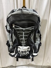 Mochila Venum Challenger Pro Mma UFC Bolsa de Gimnasio Negra Gris