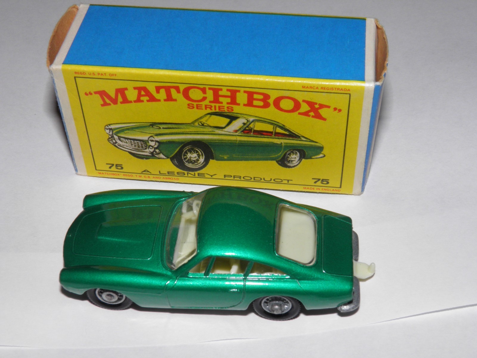 Matchbox 75b, Ferrari Berlinetta - Free Price Guide & Review
