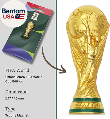 Official FIFA World Cup 2026 Edition - 1.8 Inch 2.5D Trophy