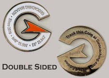 Geocaching Magazin 2nd Edition Trackable Challenge Coin J 8