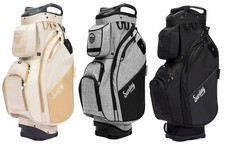 Sunday Golf Pacific Golf Cart Bag - 14 Way Silencer Top Frosty Pocket Golf Bag
