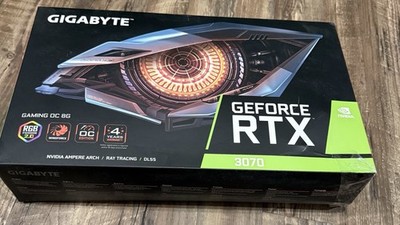 GigabyteGeForceRTX3070GamingOC 8GBGDDR6GPUTestedWorks PerfectCosmeticCornerBend