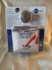 InSinkErator Dual Outlet SinkTop Switch - (STS-OOSN) - Satin Nickel - Fast Ship!