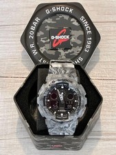 Casio G-Shock GA-100MM Marble Pattern Analog-Digital Watch, 20ATM, Near Mint