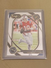 2024 Panini Select - Club Level Drake Maye #218 Silver Prizm (RC)