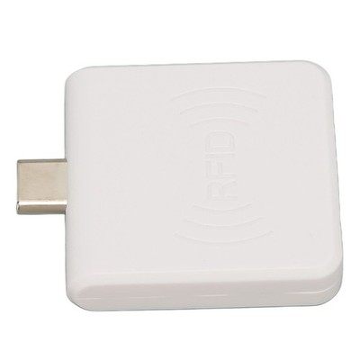 Cosiki Square Card Reader, Credit Reader ID Mobile Phone White
