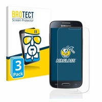 3X Panzerfolie Schutzglas FüR Samsung Galaxy S4 Mini Displayschutz