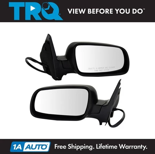 TRQ Mirror Set Power Fits 1999-2006 Volkswagen Golf 1999-2007 Jetta