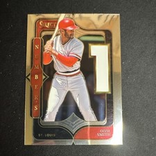 Panini Select Numbers 2025 Ozzie Smith #23 St. Louis Cardinals Baseball Card