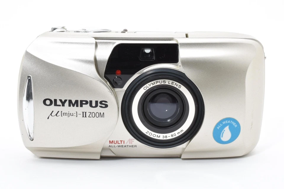 [NEAR MINT] Olympus mju μ II Zoom Point & Shoot 35mm Film Camera JAPAN - Image 2 of 4