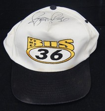 JEROME BETTIS Autographed 'The Bus' Hat PSA/DNA Steelers HOF
