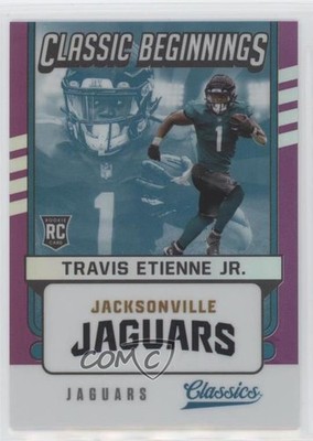 2021 Classics Classic Beginnings Purple 20/25 Travis Etienne Jr Rookie RC s3g