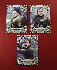 2023 Kakawow AURA Game of Thrones Jon Snow Puzzle Holo Set 05-07 lot 3 #1