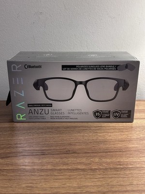 Razer Anzu Rectangle Small Bluetooth Smart Glasses for sale online