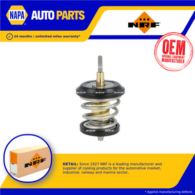 Coolant Thermostat fits SKODA OCTAVIA Mk2 1.8 07 to 13 BZB NRF 06H121113B New